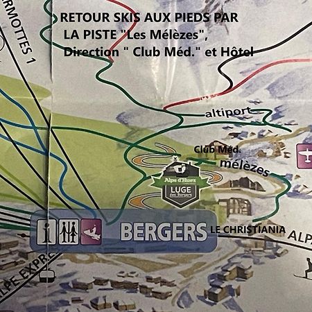 Le Christiania Les Bergers Apartment Alpe d'Huez Ngoại thất bức ảnh